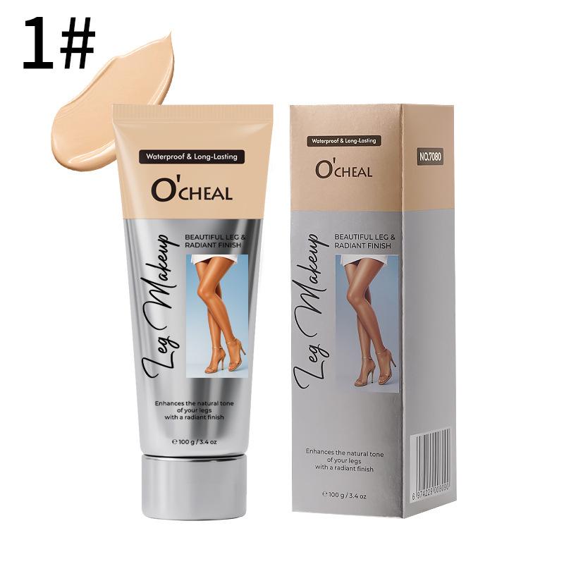 OCHEAL Ou Qian Ya Waterproof Leg Care Cream - Even Skin Tone & Black Stockings Effect