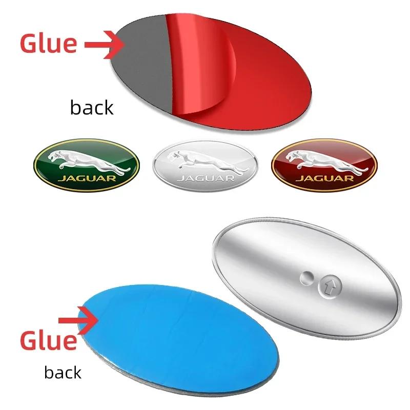 3D Metal Car Fender Side Wing Blade Badge Emblem Sticker For Jaguar X S F XF XE XJ XK XEL XFL XJL XJ6 XJS XKR XFR F-Type F-Pace HH1