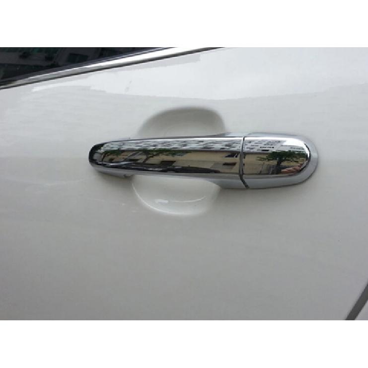 ABS Chrome Door Handle Lid Cover Trim For 2005-2011 Toyota Hilux Vigo 8pcs