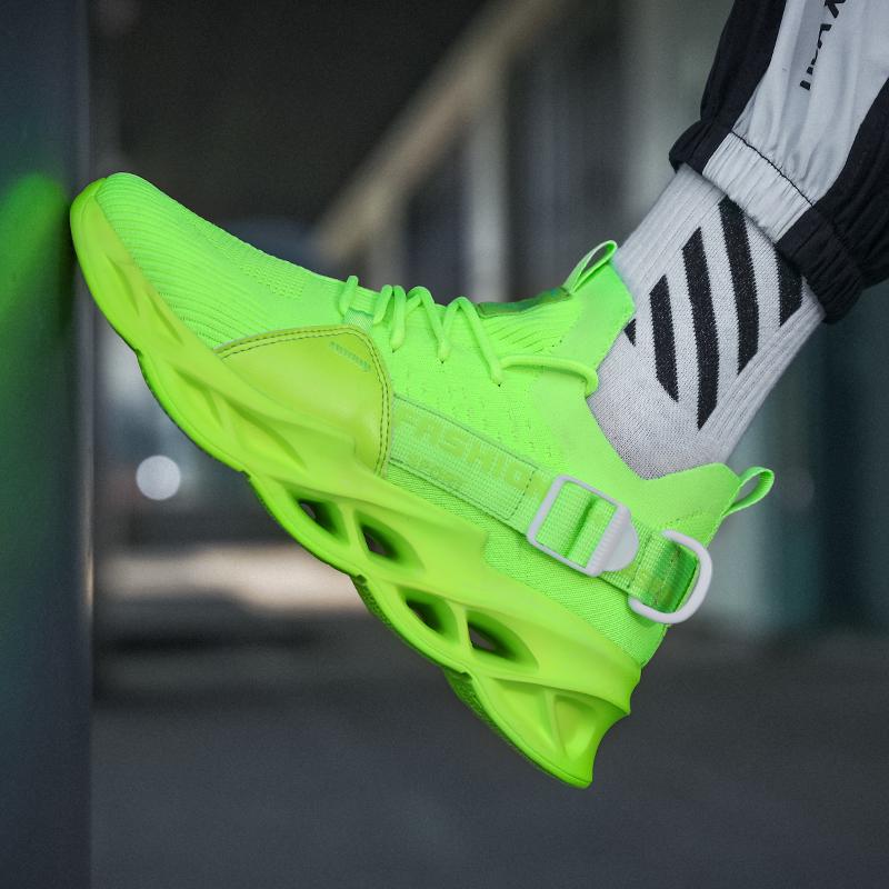 Fashion Trend Mesh Men's Shoes Casual Shoes Men's Sports Shoes Large Size