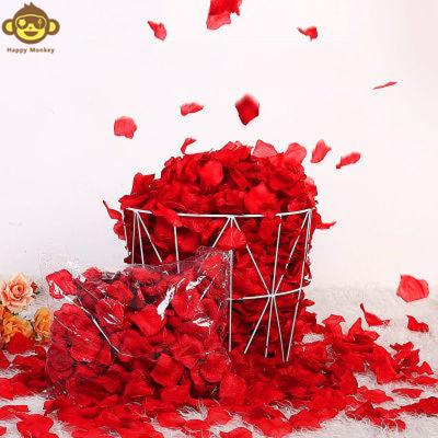 100Pc 20 Style Artificial Rose Petals Colorful Wedding Romantic Silk Rose Flower Anniversary