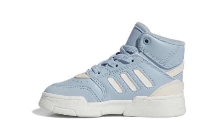 

Adidas Originals Drop Step Synthetic Leather Slip Resistant Mid top Toddler Shoes Blue White Infant And Toddler IF5170 23