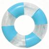 Anello gonfiabile da nuoto rétro a righe ispessito per bambini Xiao Lü - Design Oliva e Fiore di Ciliegio