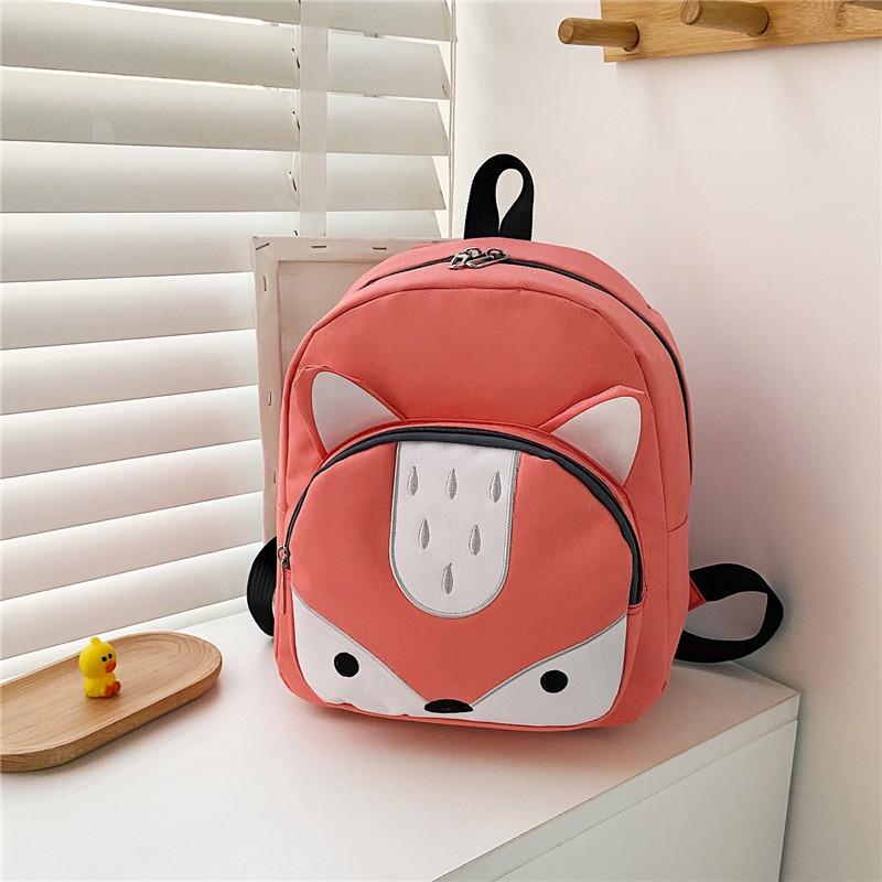 Cute Animal Pattern School Bag For Toddlers Breathable And Wear-resistant