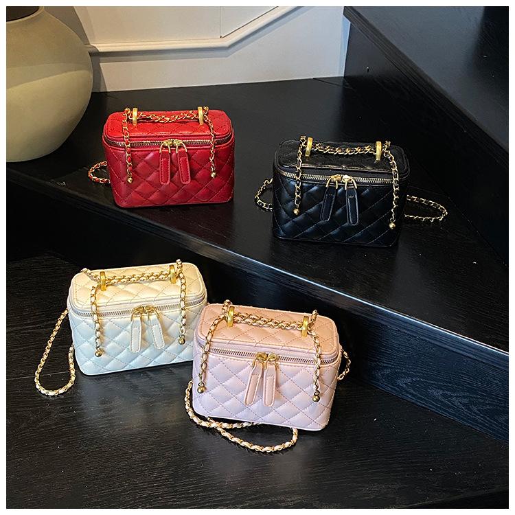 Rhombus chain bag women's summer 2025 new niche design advanced sense of foreign style shoulder messenger bag small square bag