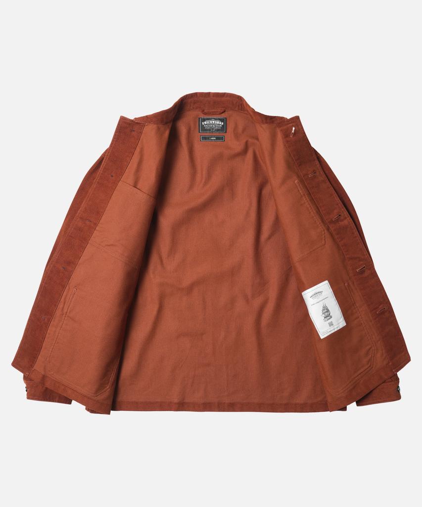 Frizmworks Corduroy French Work Jacket _ Brick