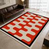 Modern Style Carpet Simple Bedroom Decor Bedside Trendy Art Indoor Floor Mat Plaid Easy Cleaning Non-slip  Soft Rug Customizable