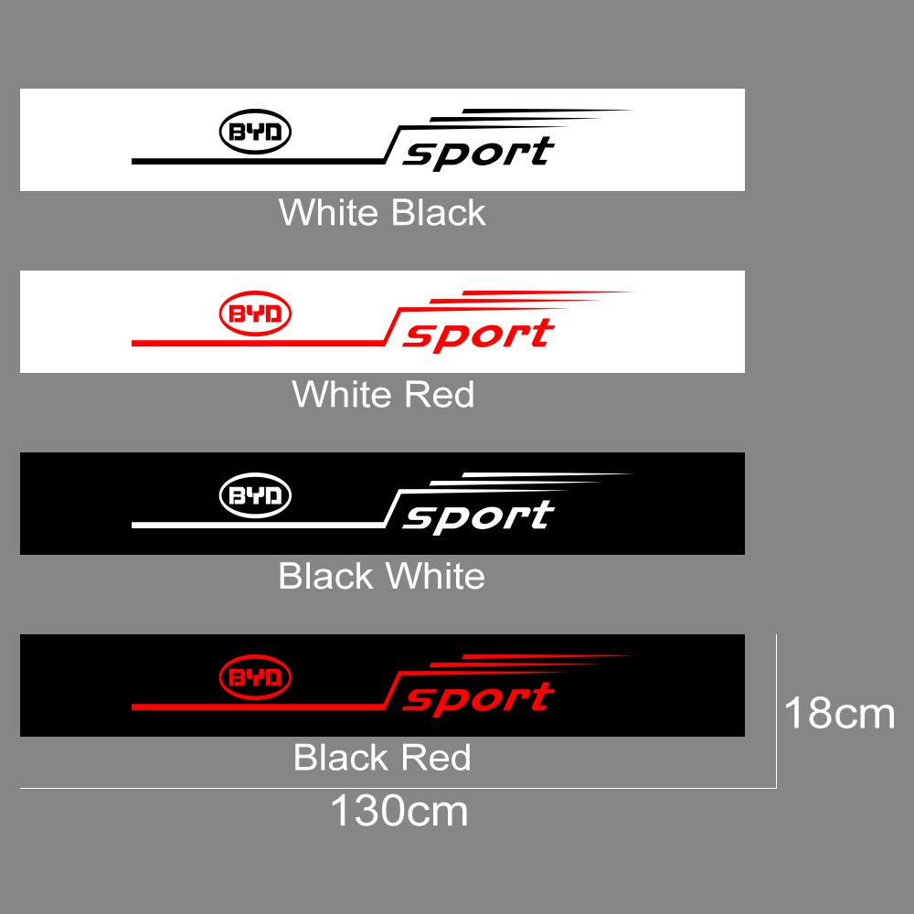 Car Windshield Sticker Vinyl Decor Decal Auto Tuning Accessories For BYD F3 E6 Yuan Plus Atto F0 G3 I3 Ea1 Song Max Tang Dmi