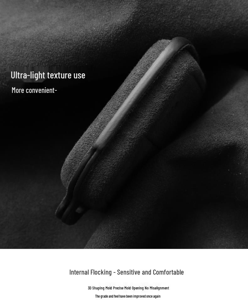 Lynk & Co 08 Key Case Pro: Full Coverage Halo Suede Protective Car Keyring