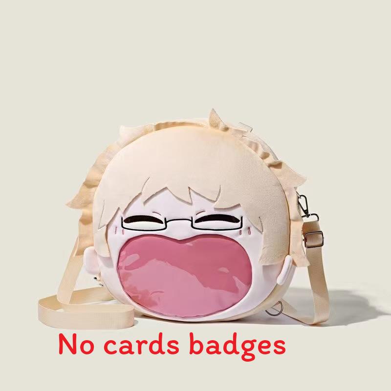 Itabag Hatsune Miku Soft Plush Girl Backpack With Cartoon Art Adjustable Bag