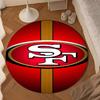 San Francisco Football Round Mat, Anti-slip Circle Carpet Chair Rug For livingroom,Bedroom, Doormat Home Decor Gift Christmas Gifts