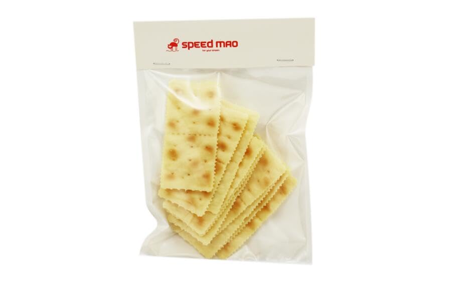 Speed Delicious Plain Cracker Food Set of 10 Mao Realistic, Samples,