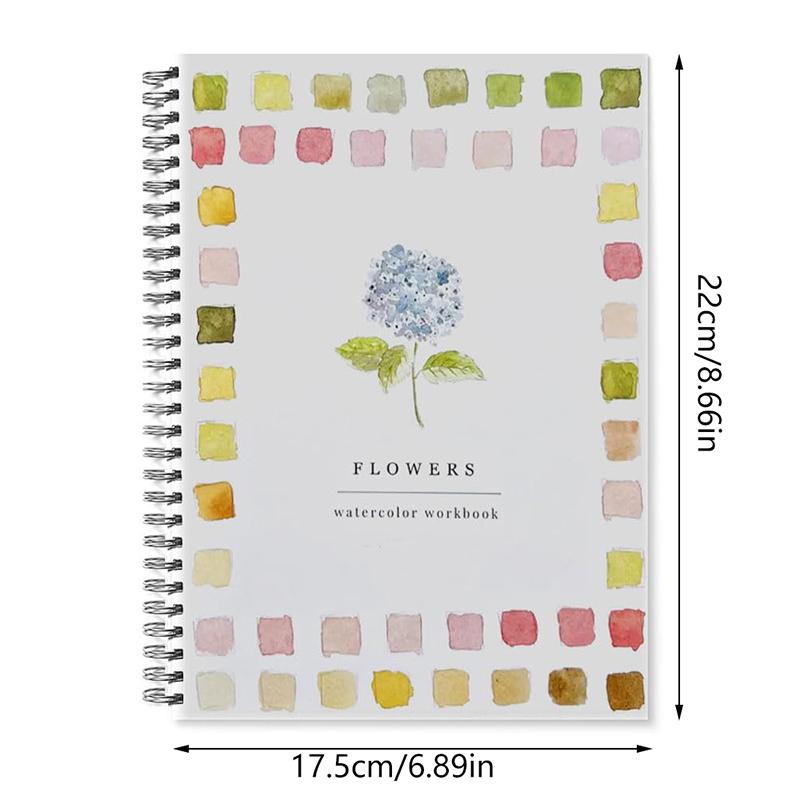 Watercolor Workbooks, Beginner-Friendly Watercolor Workbooks, Art Crafts Painting Supplies, Water Color Book For Kids Adults