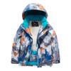 Children's Fashion Print Ski Suit Boys' And Girls' Thickened Waterproof Warm Ski Jacket