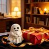 1/6Pcs Adorable Mini Ghost Figurine Soft PVC Lightweight Ornament for Kids Desk Bedroom Decoration Gift