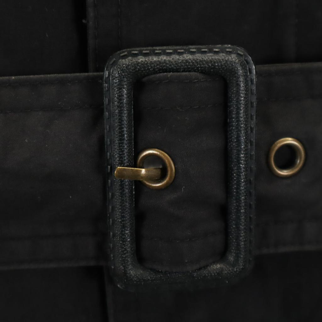 LONDON FOG Long coat 36R Black series liner Men's Used