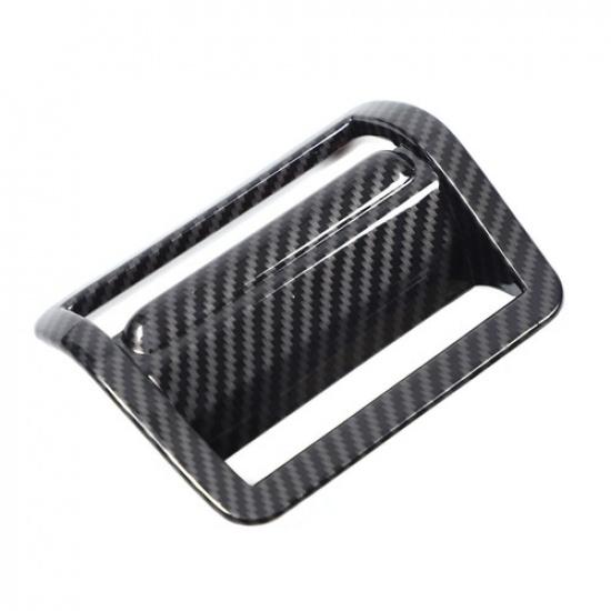 ABS Carbon Fiber Headlight Switch Button Trim For Toyota Land Cruiser LC250 24+