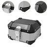 8L Motorcycle Top Case Large Capacity Anti-Losing Multifunction Motorbike Tail Box Trunk with Stable Security Lock
