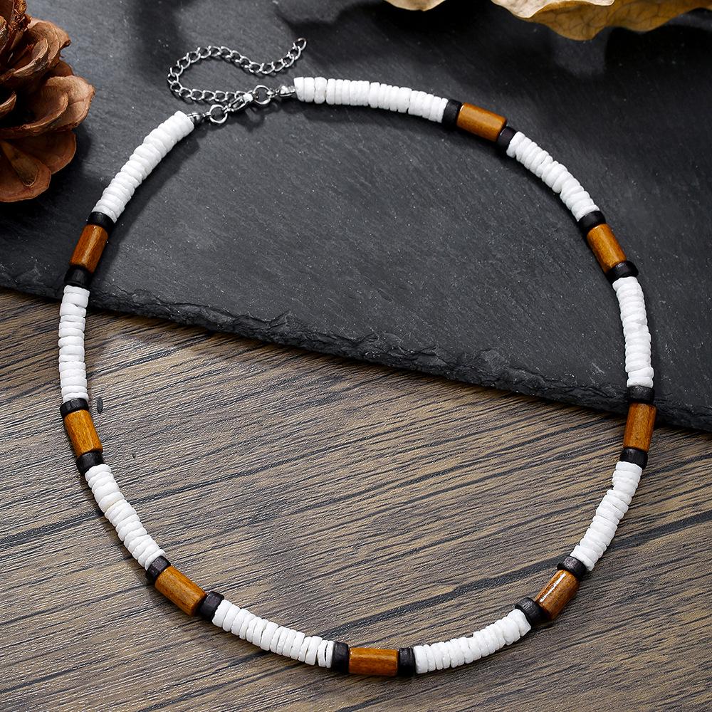 Bohemian Ethnic Beaded Choker: Irregular Vintage European & American Fashion Necklace