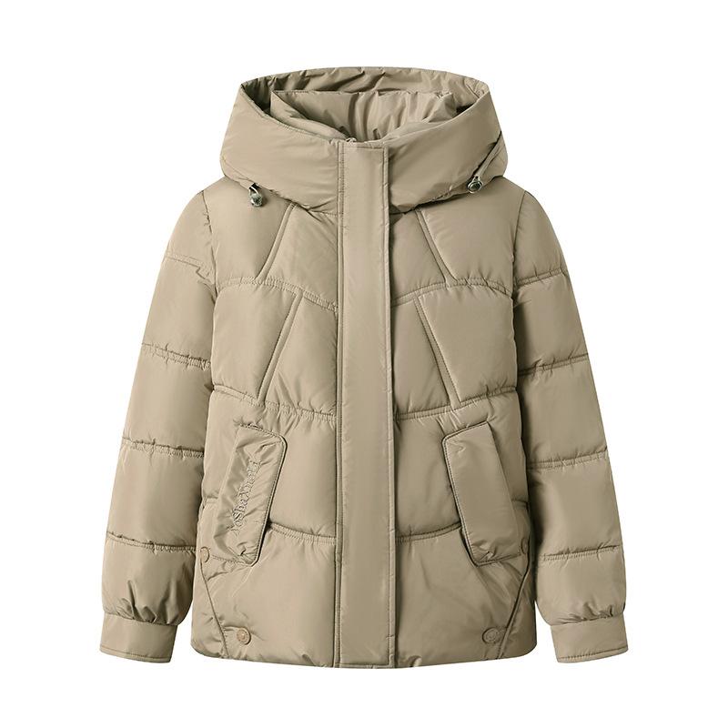 Women’s Short Detachable Hood Windproof Thicken Warm Winter Jacket