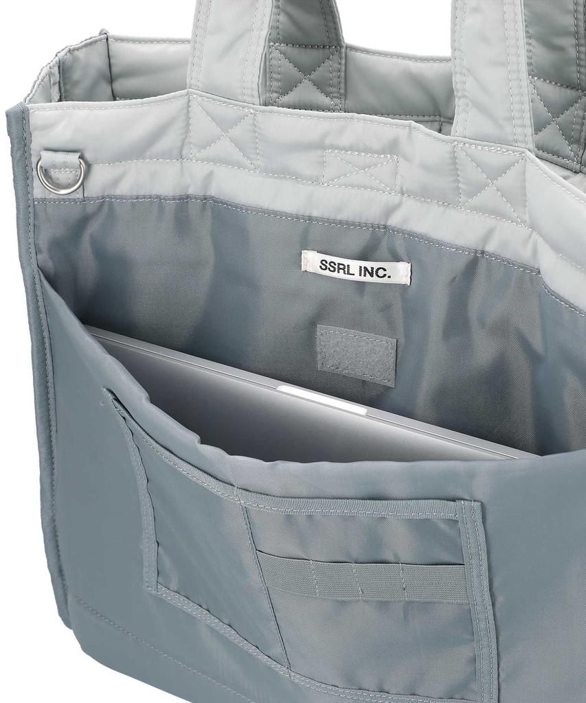 Ssrl Raven Expandable Tote Bag / Silver