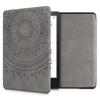 Kwmobile Case for Amazon Kindle Paperwhite Generation 2021 Nubuck Leather Sleeve with Indian Sun Design 11. - E-Book