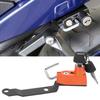 Aluminium Alloy  Anti Theft Security Helmet Lock Fits for    MT25 MT03 YZF R25 R3  2014-2019  Motorcycle Modification(Black )