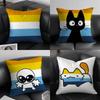 1pc Aroace Pride Pillow Case Square Bedroom Sofa Leisure Comfort Cushion Car Living Room Home Decoration