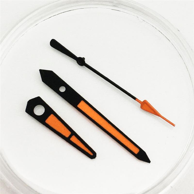 NH35 Hands Watch Hands for NH35/NH36 Movement White and Orange Watch Pointers Repair Replacement Accessories