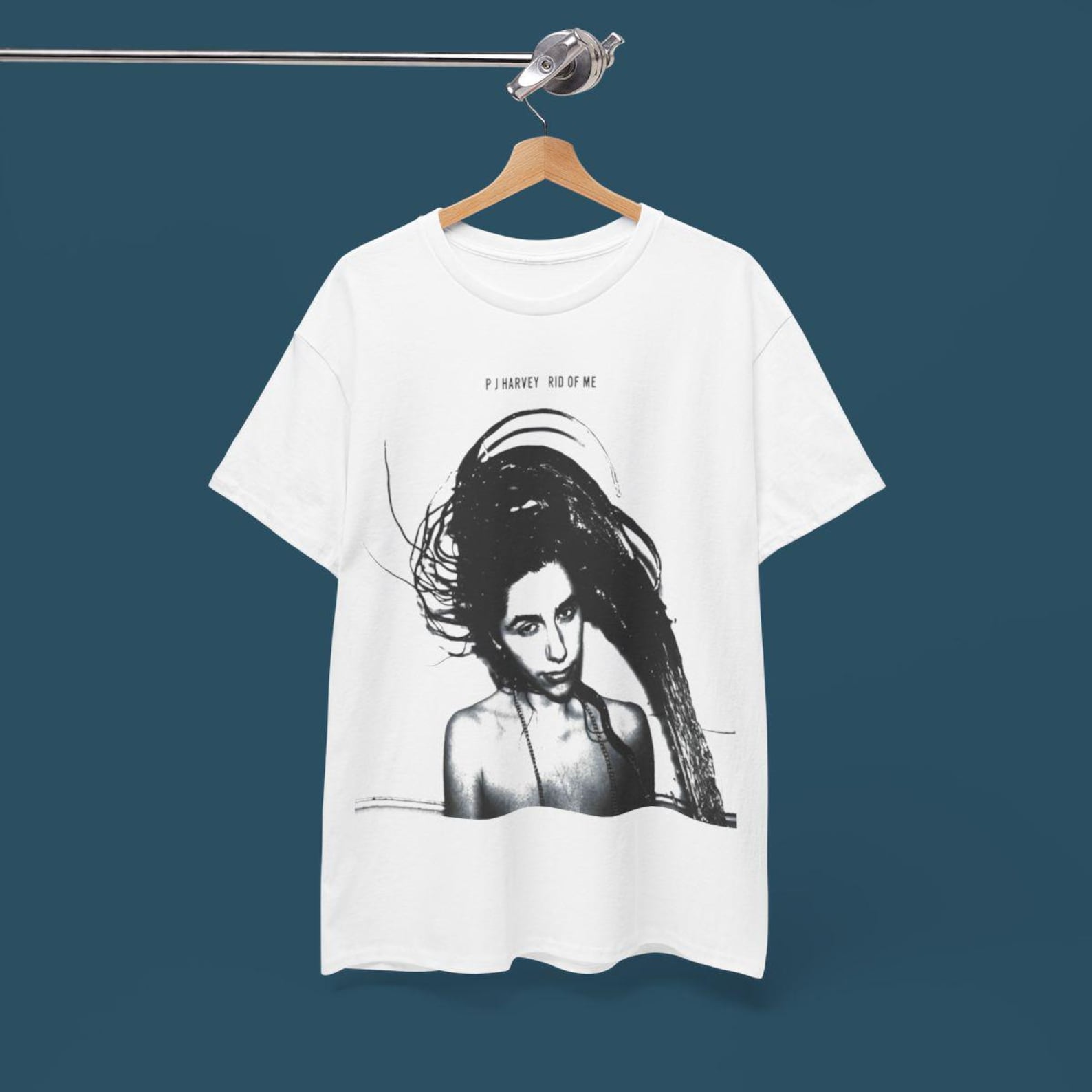 PJ Harvey Band T shirt - Pop Rock Music Tee L