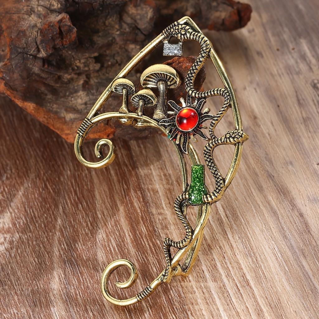 Snake Cuff Vintage Earrings For Women With Alloy Material And Animal Pattern For Daily Use