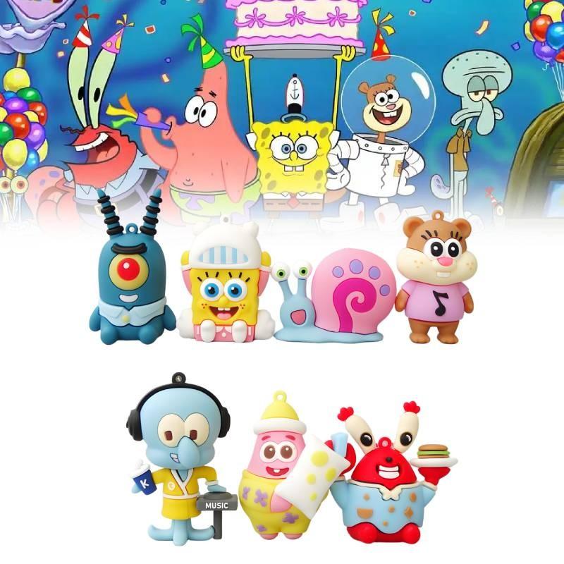 Patrick Spongebob Squarepants Star Plankton Action Figure Model Gift Decorations