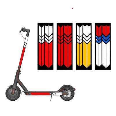 1 Set Reflective Styling Stickers Night Safety Skateboard Warning Strip For Xiaomi M365/Pro/1S/Pro 2  Electric Scooter Accessory