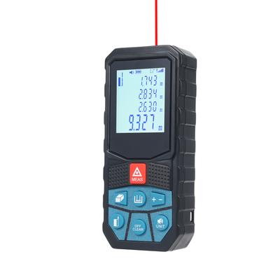 Laser Measure Laser Distance Meter Angle Sensor with 2inch Backlit LCD Screen High Accuracy
