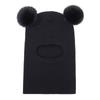 Children's Double Ball Ear Protectors Fall and Winter Boys and Girls Cute Wool Knit Pullover One Hat