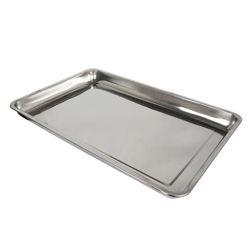 Thickened Stainless Steel Deep Industrial Tray