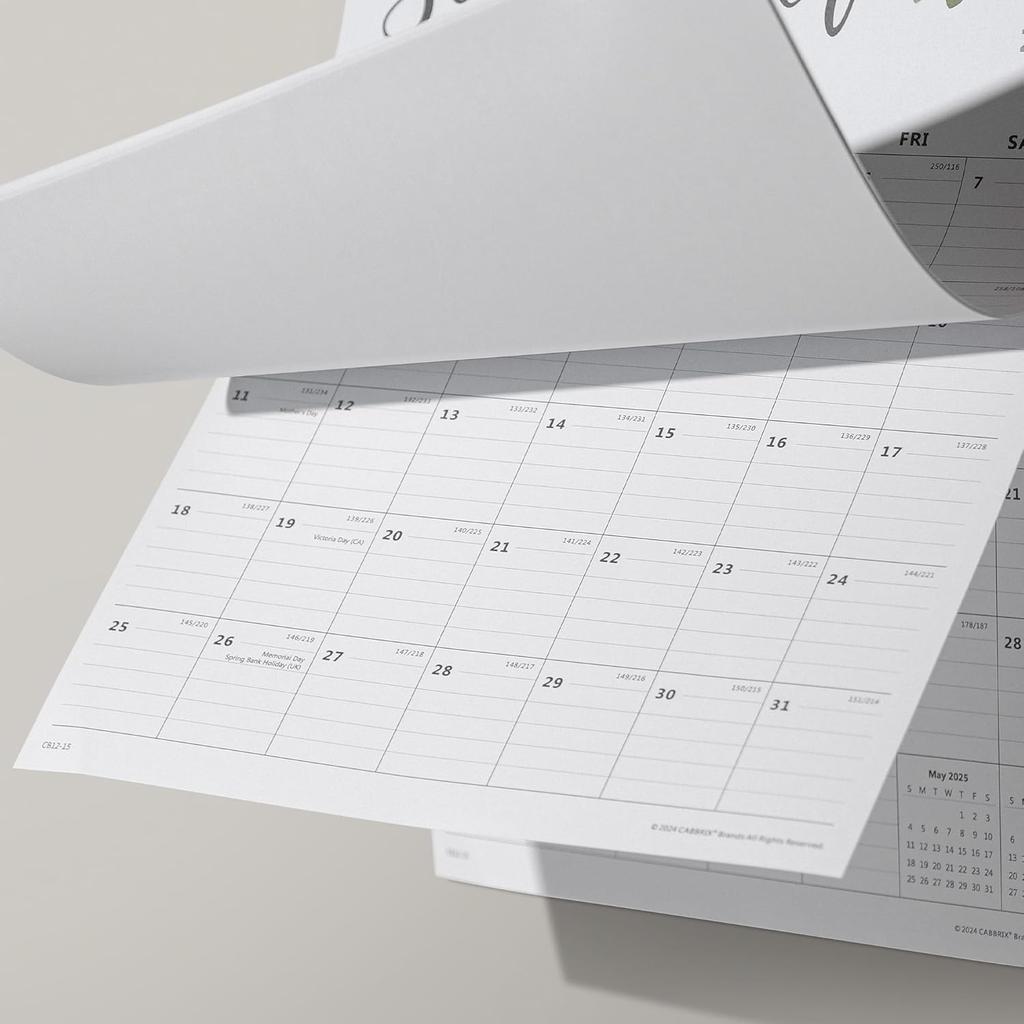 2026 Monthly Wall Calendar, Runs from January 2026 to June 2027,12 x 15 Inches, Twin-Wire Binding, Perfect for Organizing & Planning