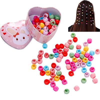 LYTIX 30pcs Girls Cute Cartoon High Elastic Hair Rope, Animals Flowers Fruits Pattern Hair Accessories, Ideal Choice for Gifts/Adorable Fruits &