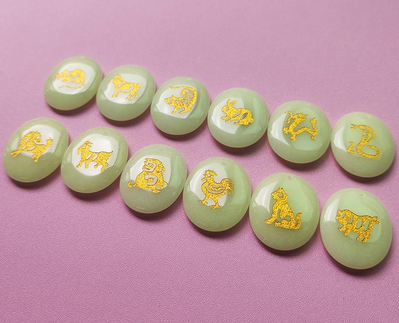 Customized Zodiac Glow-in-the-Dark Children's Necklace Pendant