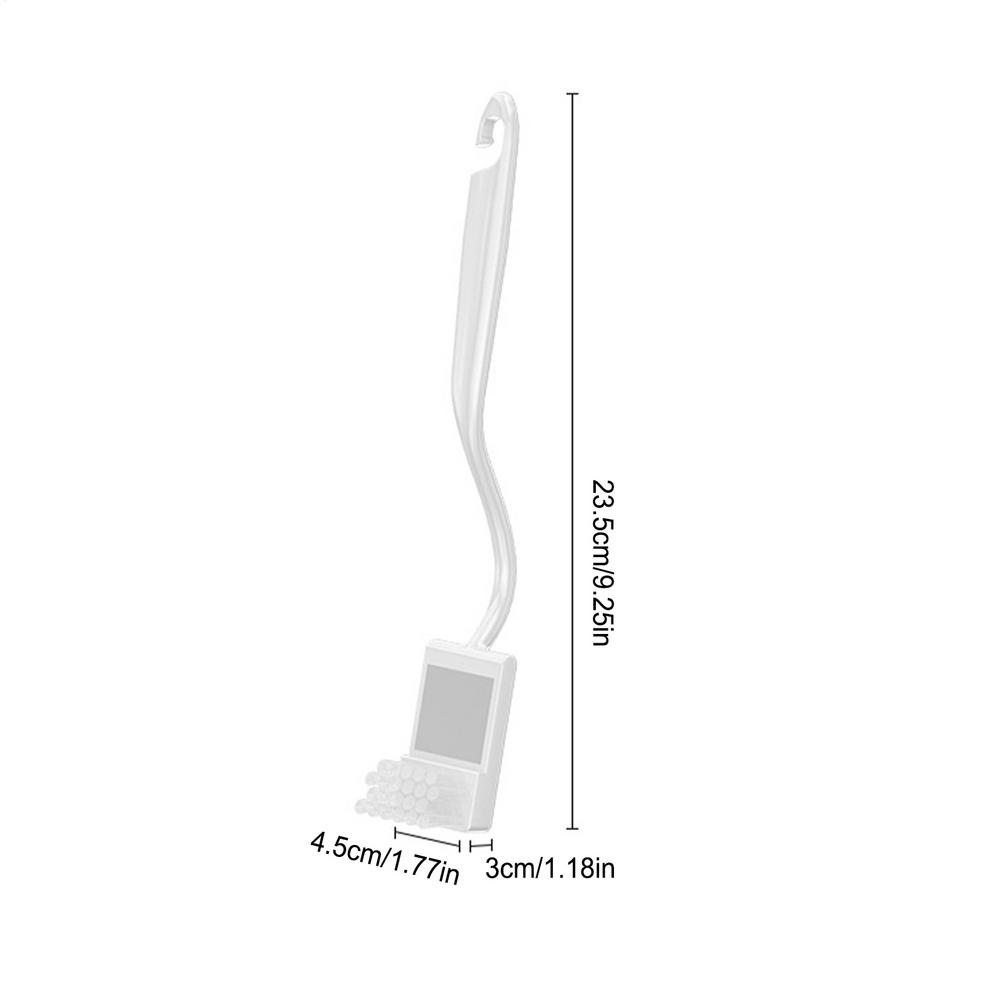

Toilet Brush Bathroom Cleaner Tool With Visible Mirror Hotel Toilet Crevice Brush For Homeowners Renters Home Apartment RV