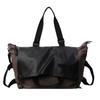Large Capacity Canvas Shoulder Bags Unisex Cott Vintage Handbags Cloth And PU Leather Casual Totes Designer Classic Packages