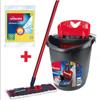 Vileda Ultramax Box Mop 3 Cloths Red/Black