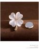 High-Grade Magnetic Four-Leaf Clover Brooch: Women’s Flower Anti-Exposure Clothing Pin