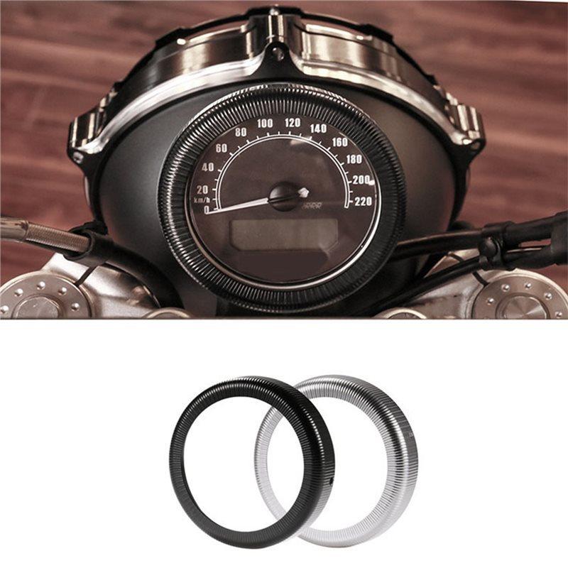 Trim Cover For CNC Motorcycle Speedometer Bezel Gauge Ring Tachometer For BMW R Ninet Pure Scrambler Urban 2017-21 Silver