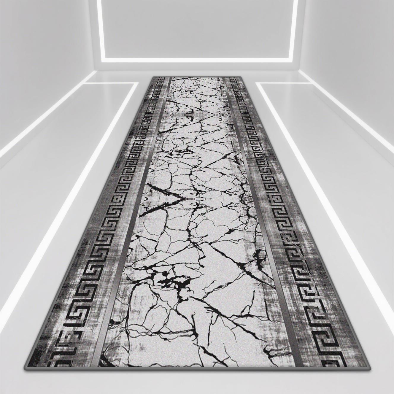 

Modern luxury Corridor Carpet Kitchen Decor Non-slip Runner Rugs Bathroom Passageway Entrance Door Mat Hotel Lobby Long Rug 60x200cm 23.6x78in