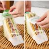 100 Stück Dreieckige Brottüten Kunststoff-Sandwich-Wrapper Einweg-Sandwich-Verpackungsbeutel Hochzeit
