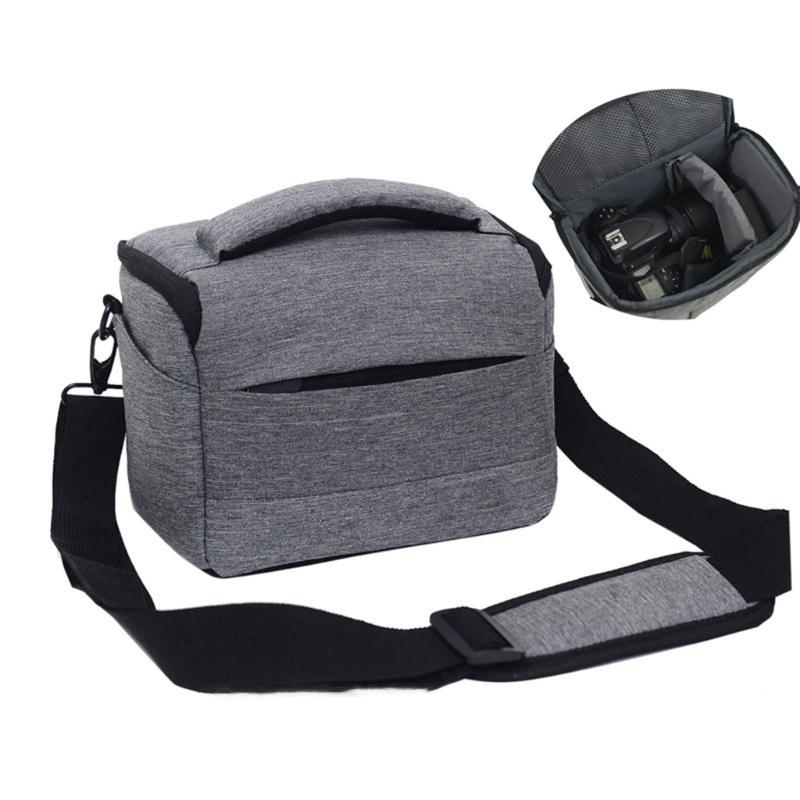 DSLR Camera Bag Fashion Polyester Shoulder Bag Camera Case Suitable For Lens Pouch Bag Waterproof Photography Photo Bag