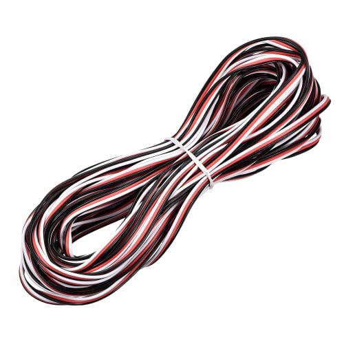 uxcell Servo Extension Cable Cord Connector Lead Wire 22AWG 30 Core Servo Receiver Wire