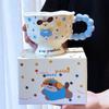 High Looking Puppy Rabbit Mug Couple Ceramic Drink Water Cup To Give Girls Birthday Gift Office Coffee Cup