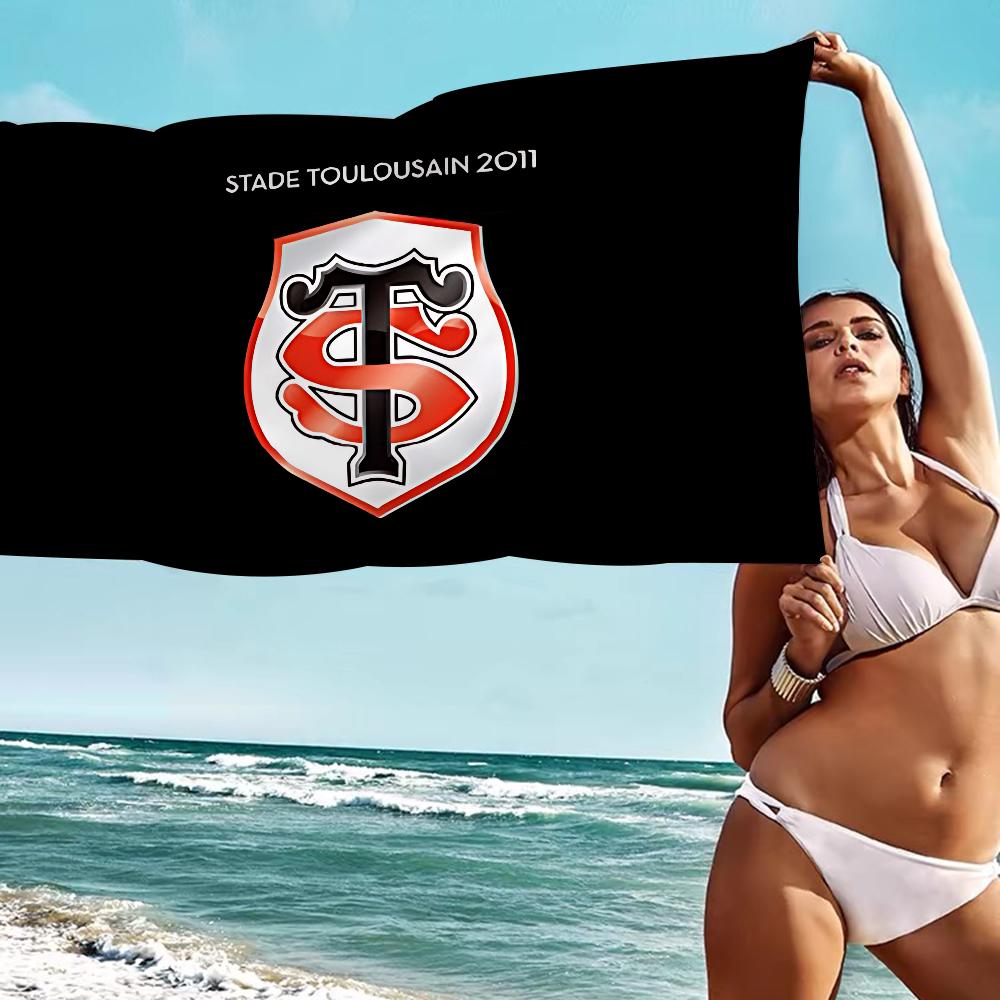 S-Stade T-Toulousain Cartoon Strandtuch Niedlich Kawaii Zimmerdeko Bad Mädchen Kinder Handtücher Für Badezimmer Dusche